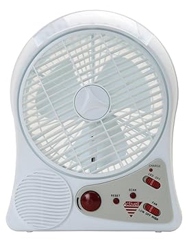 【中古】(非常に良い)【アウトドアや非常時にも活躍】 充電式サーキュレーター (LEDライト・FMラジオ搭載) circ-001|ハッピーストア藤岡
