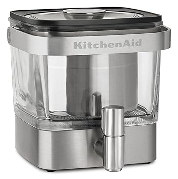 【中古】KitchenAid KCM4212SX 水出しコーヒーメーカー つや消しステンレススチール 28オンス|ハッピーストア藤岡