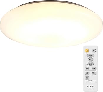 【中古】(非常に良い)アイリスオーヤマ シーリングライト 中型 電球色 3200lm CLM-32LD｜ハッピーストア藤岡