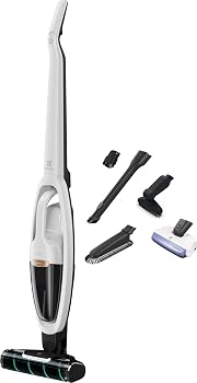 【中古】エレクトロラックス(Electrolux) Well Q7 ゴミ除去率99%コードレスクリーナー 充電時間約4.5時間 ハンディクリーナー搭載 サテンホワイト 5ステ｜ハッピーストア藤岡