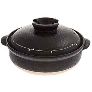 【中古】(非常に良い)コトブキ ドナベ ジャパニーズホットポット:ブラック/ホワイトドット(ミディアム#190-939D)｜ハッピーストア藤岡