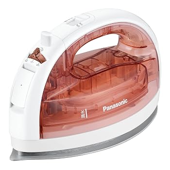【中古】パナソニック コードレススチームWヘッドアイロン ピンクベージュ NI-WL407-P|ハッピーストア藤岡