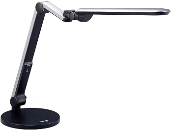 【中古】パナソニック LEDデスクライト 置き形 シルバー SQ-LD521-S|ハッピーストア藤岡