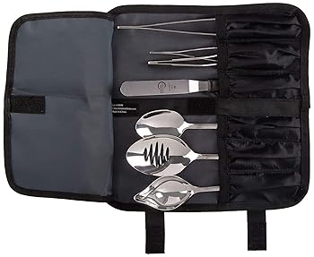 【中古】Mercer Culinary M35149 Professional Chef Plating Kit, 8 Piece, Stainless Steel, Black by Mercer Culinary｜ハッピーストア藤岡