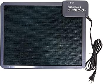 【中古】(非常に良い)3時間自動オフタイマー付き 省エネパネルヒーター オフィスデスク(机) 冷え対策 NH2471|ハッピーストア藤岡