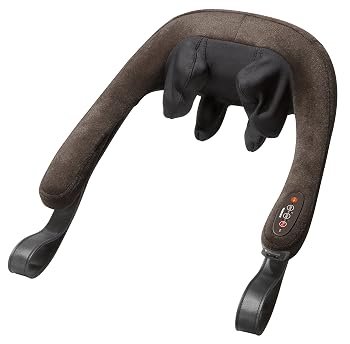【中古】(非常に良い)首肩マッサージャー グラネスファースト (ブラウン)　スライヴ　首もみ｜ハッピーストア藤岡