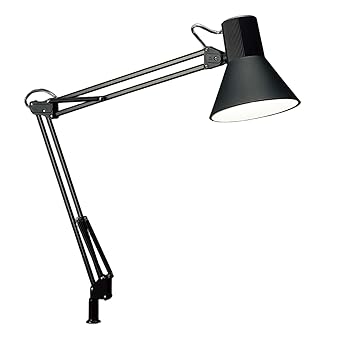 【中古】山田照明(Yamada Shomei) Z-LIGHT LEDデスクライト 合金鋼 ブラック E26LED電球 昼白色 Z-108NB｜ハッピーストア藤岡