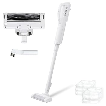 【中古】【紙パック式】 アイリスオーヤマ(IRIS OHYAMA) 掃除機 コードレス 極細軽量 ハンディ 紙パック スティッククリーナー 軽量1.6kg 充電式 SBD-76P｜ハッピーストア藤岡