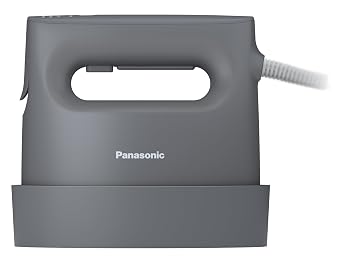 【中古】(非常に良い)パナソニック スチームアイロン 衣類スチーマー NI-FS60B-A カームネイビー 360°パワフルスチーム コンパクトタイプ プレスもできる2WAY 脱臭|ハッピーストア藤岡