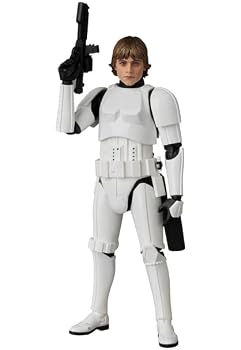 【中古】(非常に良い)MAFEX マフェックス No.257 LUKE SKYWALKER(TM) (STORMTROOPER DISGUISE) 全高約150mm 塗装済み アクションフィギュア|ハッピーストア藤岡