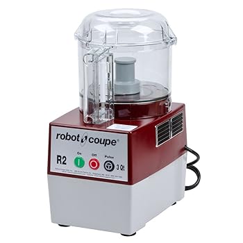 【中古】Robot Coupe R2B CLR 業務用カッターミキサー 2.9リットル クリアポリカーボネートバッチボウル 1-HP 120ボルト｜ハッピーストア藤岡