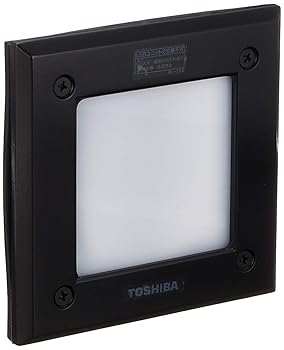 【中古】東芝ライテック LED一体形アウトドアブラケット 足元灯 ブラック 120&times;120｜ハッピーストア藤岡