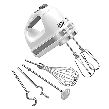 【中古】【国内正規輸入品】キッチンエイド Kitchen Aid 9段階変速 ハンドミキサー KHM928WH｜ハッピーストア藤岡