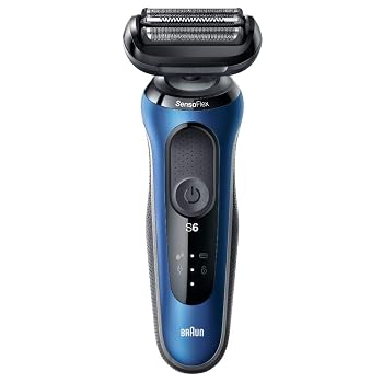 【中古】(非常に良い)ブラウン メンズシェーバー(ブルー)BRAUN Series6(シリーズ6)【3枚刃】 60-B4000CS|ハッピーストア藤岡