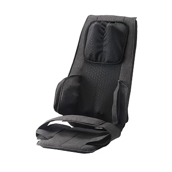 【中古】(非常に良い)アテックス ATEX マッサージ器 マッサージシート DMA AX-HP222dg ダークグレー 腰 首 肩 ダブルメカで全身一気にマッサージ ヒーター搭載 ホット|ハッピーストア藤岡