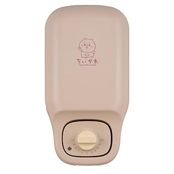 【中古】シーシーピー(Ccp) ホットサンドメーカー ちいかわ ハチワレ うさぎ プチケーキプレート付き 両面焼き きゃらニクス KM-CM75-CCK｜ハッピーストア藤岡