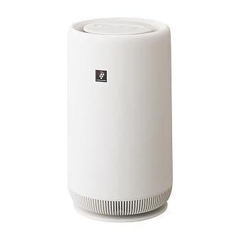 【中古】シャープ 空気清浄機 FU-SC01-W プラズマクラスター 7000 おすすめ畳数 6畳 360°下吸込み ナイトライト コンパクトタイプ|ハッピーストア藤岡