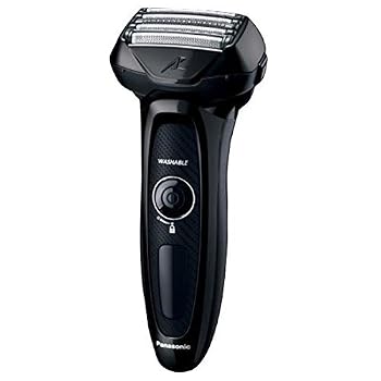 【中古】(非常に良い)パナソニック メンズシェーバー（黒）Panasonic ラムダッシュ DRY/WASHABLE【5枚刃】 ES-LV56 の限定モデル ES-CLV56-K｜ハッピーストア藤岡