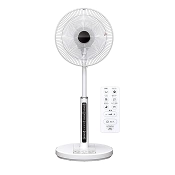【中古】(非常に良い)日立 扇風機 リモコン付 風量4段階 8枚羽根 やさしい微風(うちわ風) 減灯&消音 HEF-130R｜ハッピーストア藤岡