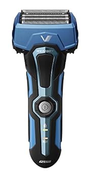 【中古】イズミ シェーバー 往復式 グルーミングシリーズ 4枚刃 A-DRIVE IZF-V750-A [アクア]｜ハッピーストア藤岡