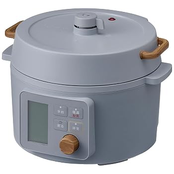 【中古】(非常に良い)アイリスオーヤマ 電気圧力鍋 圧力鍋 3L 炊飯器 鍋 108種類うち52種類のヘルシーメニュー搭載 1台9役 1~4人用 液晶タイプ KPC-MA3-H グレー|ハッピーストア藤岡