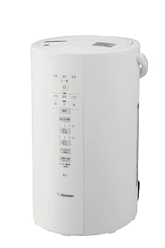 【中古】(非常に良い)象印マホービン 加湿器 4.0L 長時間加湿タイプ スチーム式 蒸気式 フィルター不要 お手入れ簡単 ホワイト EE-DD50-WA｜ハッピーストア藤岡