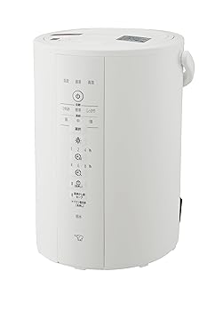 【中古】(非常に良い)象印マホービン 加湿器 スチーム式 3.0L ホワイト EE-DE35-WA|ハッピーストア藤岡