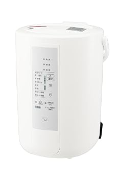 【中古】(非常に良い)象印マホービン 加湿器 3.0L ベーシックタイプ スチーム式 蒸気式 フィルター不要 お手入れ簡単 ホワイト EE-RT50-WA｜ハッピーストア藤岡