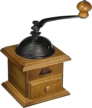【中古】(非常に良い)カリタ Kalita コーヒーミル 木製 丈夫な鋳鉄製カッター ドームミル 粗さ調整可能 手挽きコーヒーミル #42033 ミル グラインダー ハンドミル 手|ハッピーストア藤岡