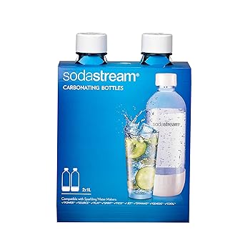 【中古】Sodastream 1l Carbonating Bottles- White (Twin Pack) by SodaStream｜ハッピーストア藤岡