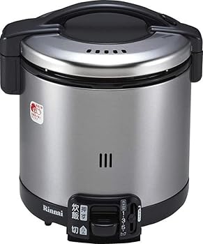 【中古】リンナイ こがまる ガス炊飯器 5.5合炊き・ブラック・都市ガス13A用 RR-055GS-D 13A｜ハッピーストア藤岡