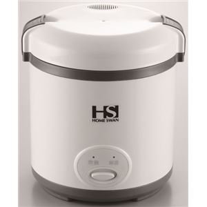 【中古】(非常に良い)SRC-15 HOME SWAN ミニ炊飯器 1.5合炊き｜ハッピーストア藤岡