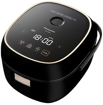 【中古】(非常に良い)パナソニック 炊飯器 3.5合 ひとり暮らし IH式 ブラック SR-KT068-K|ハッピーストア藤岡