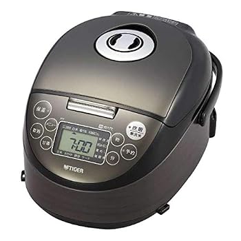 【中古】(非常に良い)TIGER(タイガー) 炊飯器 炊きたて ウッドブラック JPF-55BK-KW ［3合 ／IH］ 〔箱破損品〕｜ハッピーストア藤岡