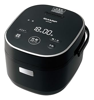 【中古】(非常に良い)シャープ パン調理機能付 ジャー炊飯器 3合炊き ブラック KS-CF05A-B｜ハッピーストア藤岡 10,410円