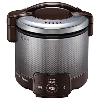 【中古】リンナイ ガス炊飯器 RR-030VQ（DB）都市ガス用｜ハッピーストア藤岡