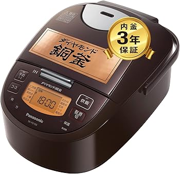 【中古】(非常に良い)パナソニック 炊飯器 5.5合 IH式 ブラウン SR-FD100-T|ハッピーストア藤岡