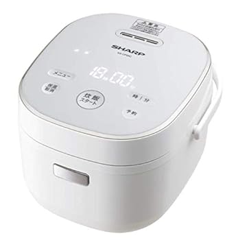 【中古】(非常に良い)SHARP マイコンジャー炊飯器 KS-CF05C-W|ハッピーストア藤岡