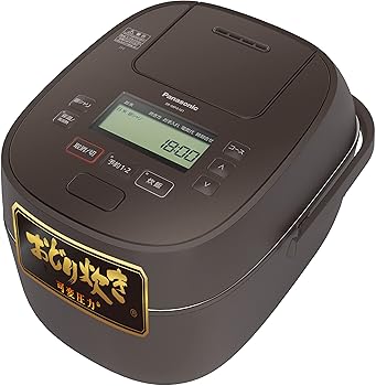 【中古】(非常に良い)パナソニック 炊飯器 5.5合 可変圧力おどり炊き 全面発熱5段IH式 ブラウン SR-MPA101-T|ハッピーストア藤岡