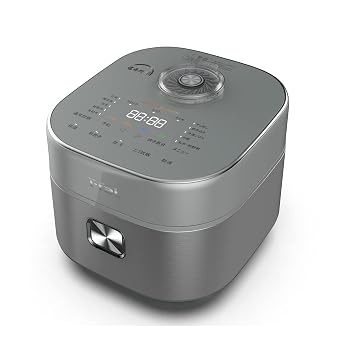 【中古】ティファール 炊飯器 5.5合 遠赤外線 高火力IH お米の芯まで一気に直火炊き 粒たち 球状釜 「ザ・ライス」 メタリック RK880CJP|ハッピーストア藤岡