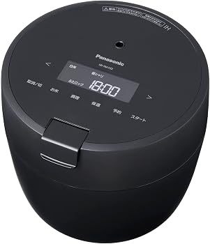 【中古】パナソニック 炊飯器 5合 圧力IH コンパクトサイズ 自動調理鍋 無水調理/低温調理可能 ふた食洗機対応 ブラック SR-NA102-K|ハッピーストア藤岡