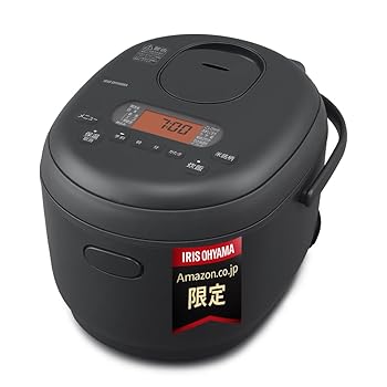 【中古】(非常に良い)アイリスオーヤマ 炊飯器 5.5合 一人暮らし マイコン式 煮込み・発酵調理可能 RC-MDA50AZ マットブラック|ハッピーストア藤岡