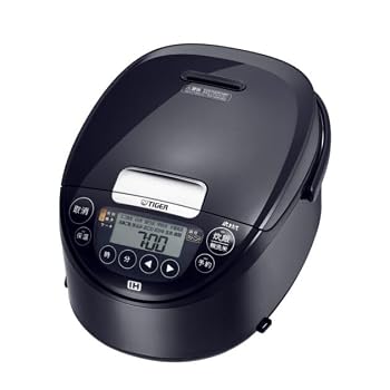 【中古】TIGER IH炊飯ジャー 5.5合炊き 炊飯器 炊きたて JPW-Y100-KV (モーブブラック)|ハッピーストア藤岡