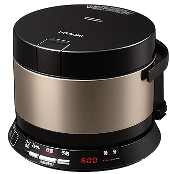 【中古】日立 炊飯器 2合 IH式 おひつ御膳 コンパクト&シンプル 打込鉄釜 RZ-WS2M N|ハッピーストア藤岡