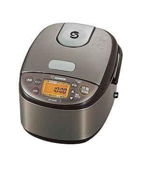 【中古】象印マホービン 炊飯器 3合 一人暮らし 小容量 極め炊き IHタイプ 日本製 保温30時間 ステンレスブラウン NP-GW05-XT|ハッピーストア藤岡