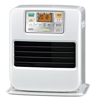 【中古】コロナ 石油ファンヒーター 木造:9畳まで、コンクリート:12畳 FH-SR3322Y (W) ホワイト｜ハッピーストア藤岡
