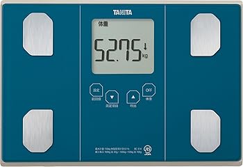 【中古】タニタ(Tanita) 体重 体組成計 50g ブルー BC-314 BL 自動認識機能付き/立掛け収納OK｜ハッピーストア藤岡