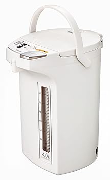【中古】(非常に良い)ピーコック 電気ポット 4L 保温機能 カルキとばし機能 ステンレス内容器 湯沸かしポット 空だき防止 電動給湯式 保温ポット 4リットル ホワイト|ハッピーストア藤岡