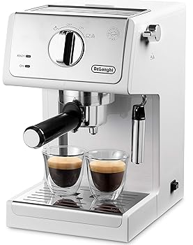 【中古】De'Longhi (デロンギ) エスプレッソメーカー ECP3220J-W カプチーノ ラテアート エスプレッソマシン ロングカップ対応(12cmまで) 簡単メンテナン｜ハッピーストア藤岡