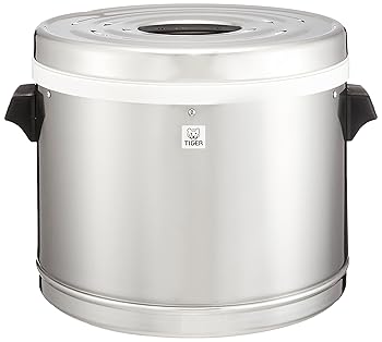 【中古】(非常に良い)タイガー魔法瓶(TIGER) タイガーステンレスジャー (ステンレス) 5.7L 3升2合 JFM-570P-XS｜ハッピーストア藤岡